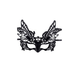 MASCHERA FARFALLA PLASTICA C/VELLUTINO 0