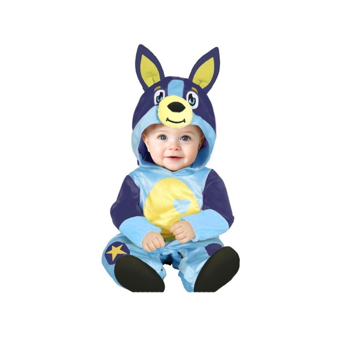 COSTUME CANE COLORATO BABY 12-18 MESI