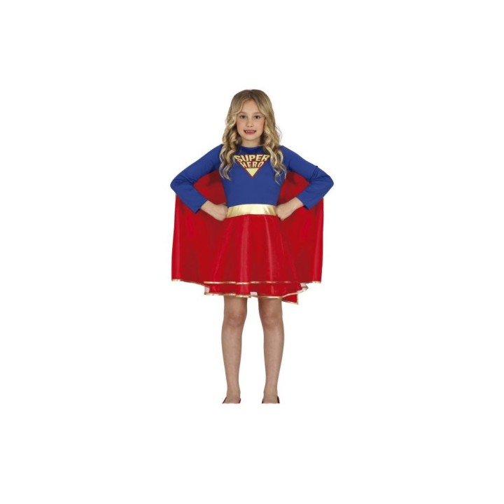 COSTUME SUPER EROINA BABY 7-9 ANNI