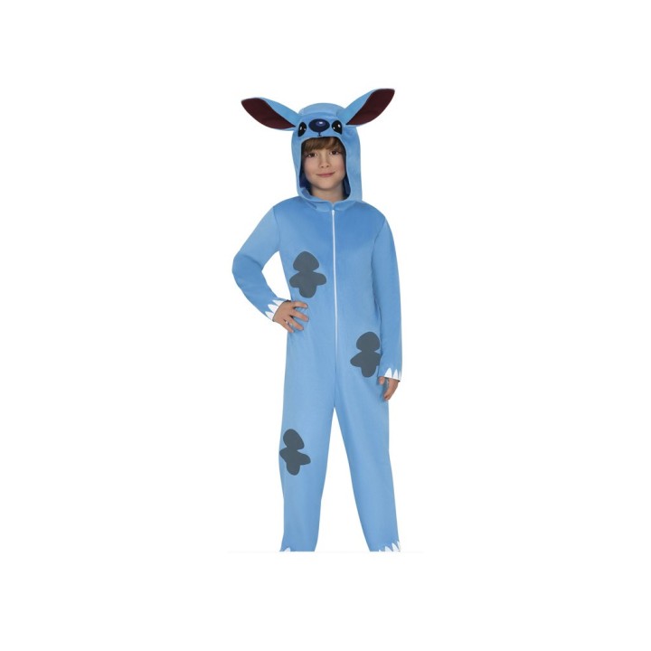 COSTUME ALIENO BLU BIMBO 5-6 ANNI