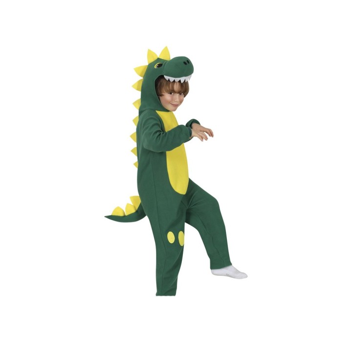 COSTUME GREEN DINOSAURO BIMBO 3-4 ANNI