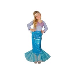 COSTUME SIRENA BIMBA 3-4 ANNI