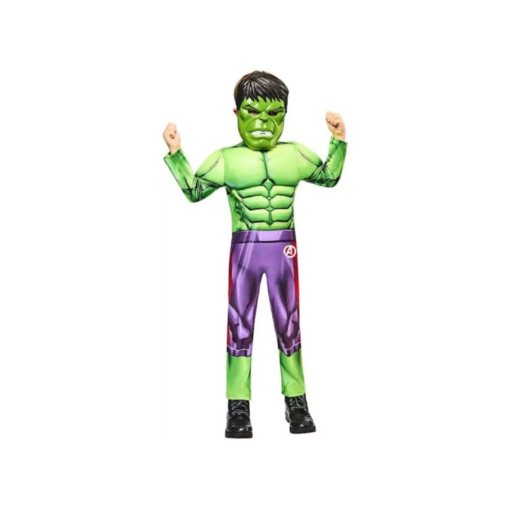 COSTUME HULK BLACK LINE TG.XS 5-6A