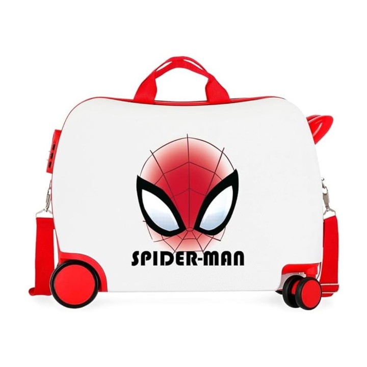 TROLLEY SPIDERMAN 55CM BIANCO