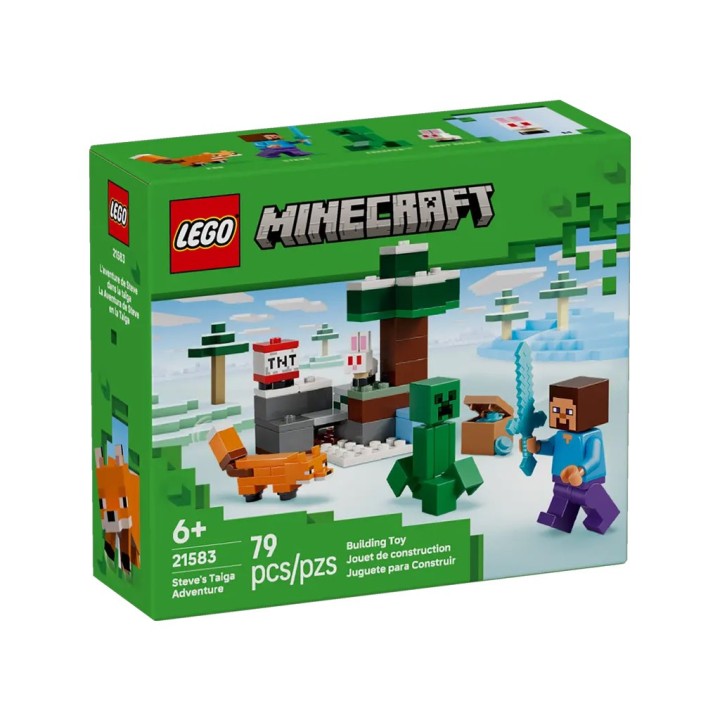 LEGO MINECRAFT AVVENTURA DI STEVE 21583