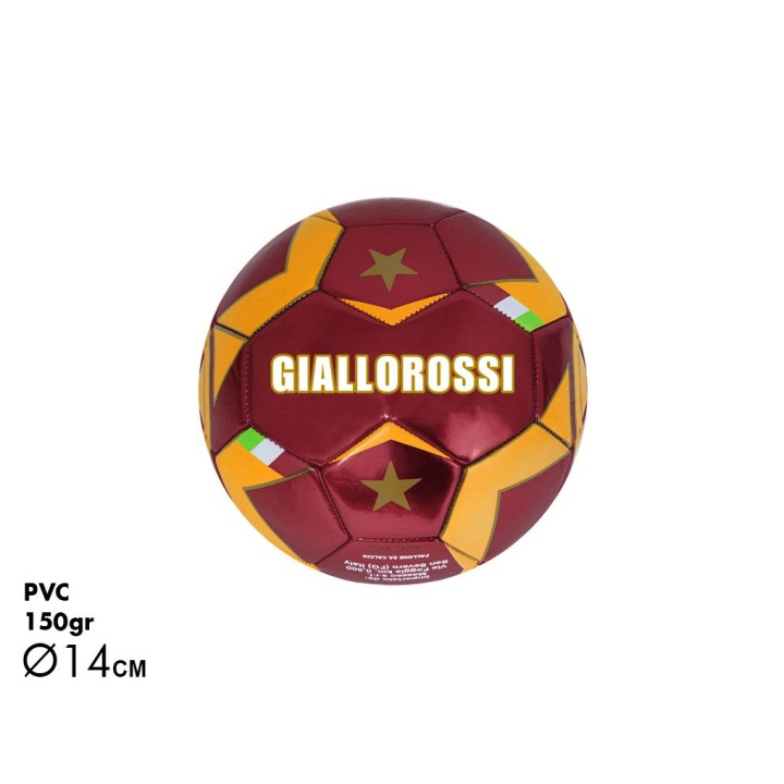 PALLA CALCIO CAMPIONI GIALLOROSSO 150G
