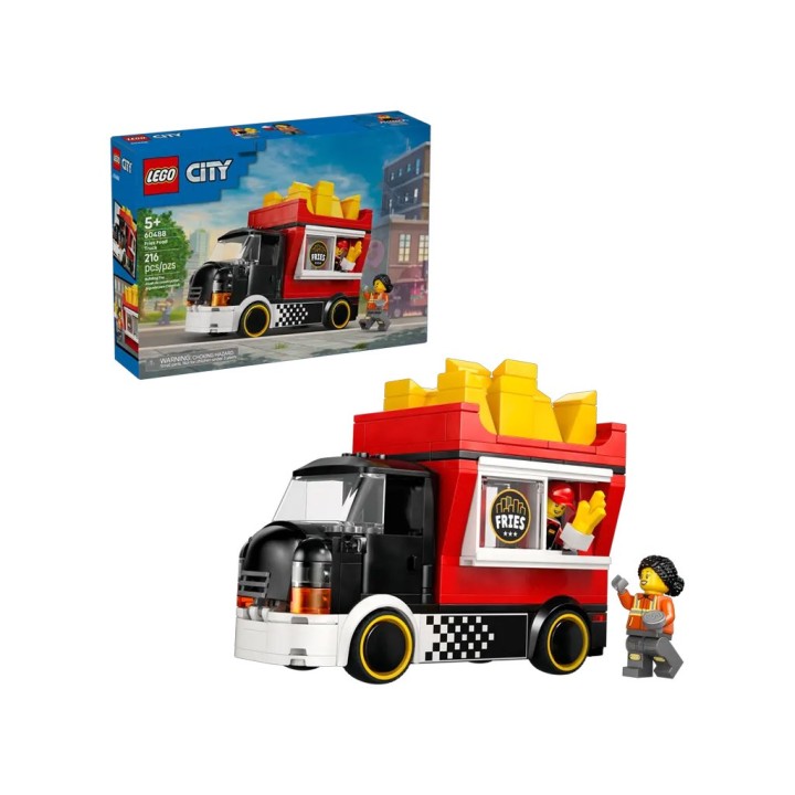 LEGO CITY FOOD TRUCK DELLE PATATINE 6048