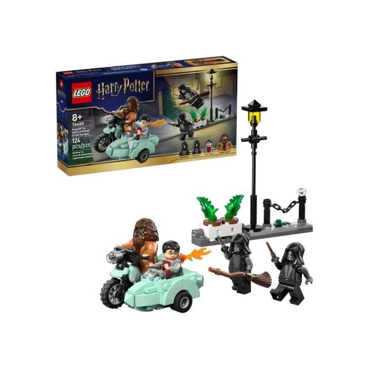 LEGO H.POTTER FUGA PRIVET DRIVE DI HAGRI