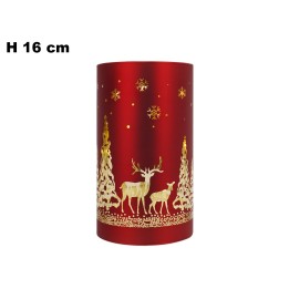 LANTERNA LED ROSSA GRANDE