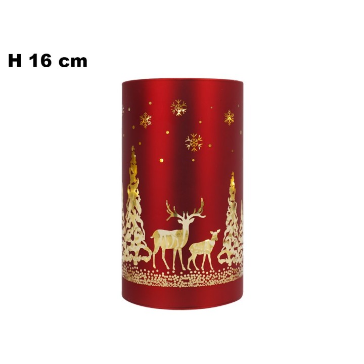 LANTERNA LED ROSSA GRANDE
