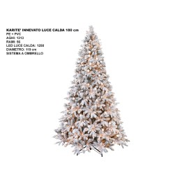ALBERO KARITE' INNEVATO CM 180 CON LED