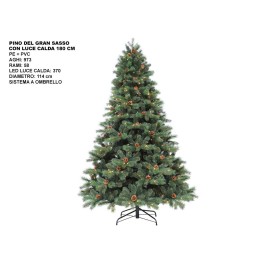 ALBERO PINO DEL GRAN SASSO CM 180 LED