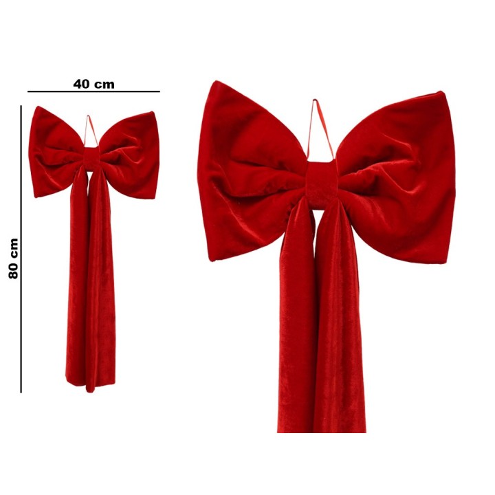 FIOCCO LUNGO ROSSO CM 40x80