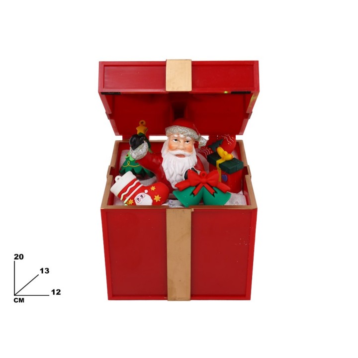 PACCO REGALO CON LUCI LED E MOVIMENTO