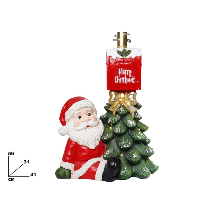 BASE ALBERO DI NATALE BABBO NATALE