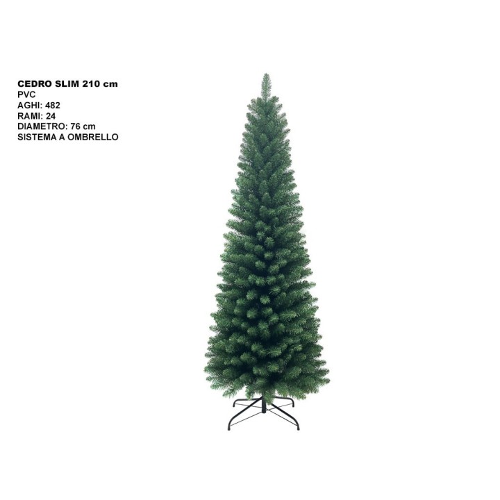 ALBERO CEDRO SLIM CM 210