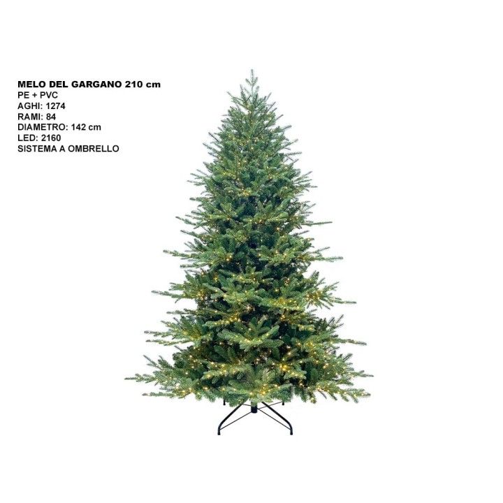 ALBERO MELO DEL GARGANO 210CM E MICROLED