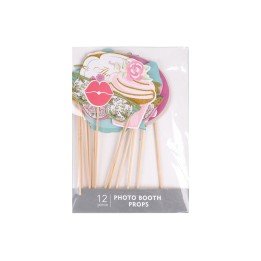 SET ACCESSORI FOTO PARTY 12PZ