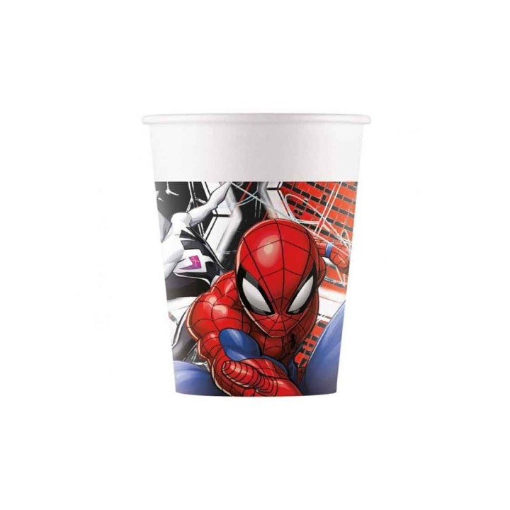 BICCHIERE CARTA SPIDERMAN 5PR98226