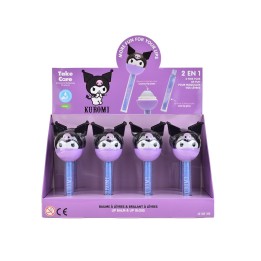 KUROMI LIP BALM & GLOSS LOLLIPOP