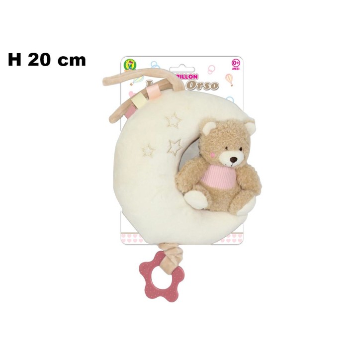 CARILLON LUNA ORSO ROSA MONDO BIMBI