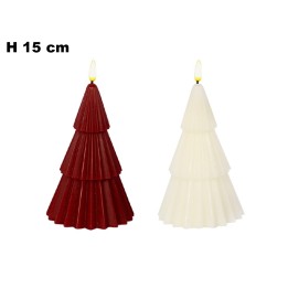 CANDELA LED ALBERO DI NATALE 2 ASSORTITI