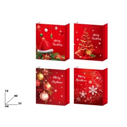 BUSTA ROSSA NATALIZIA 4 ASSORTITI