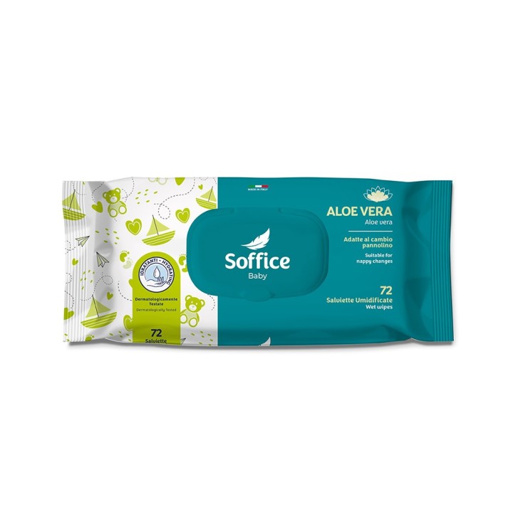 SOFFICE SALVIETTINE BABY ALOE 72PZ