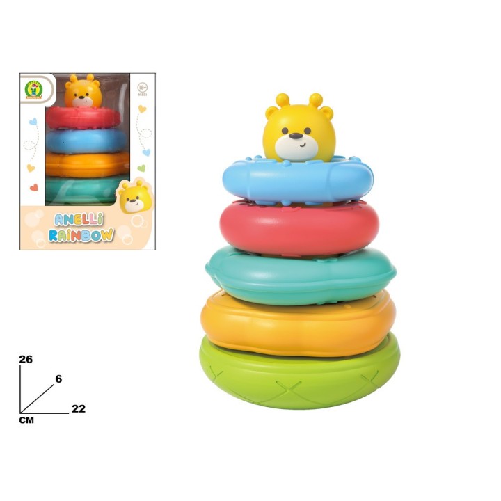 ANELLI RAINBOW MONDO BIMBI