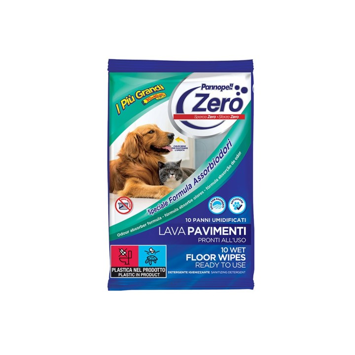 PANNOPELL ZERO PANNO UMIDO PET 10PZ