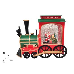 AMPOLLA TRENINO BABBO NATALE