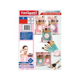 PENNELLI TRUCCO+SPUGNA 9PZ