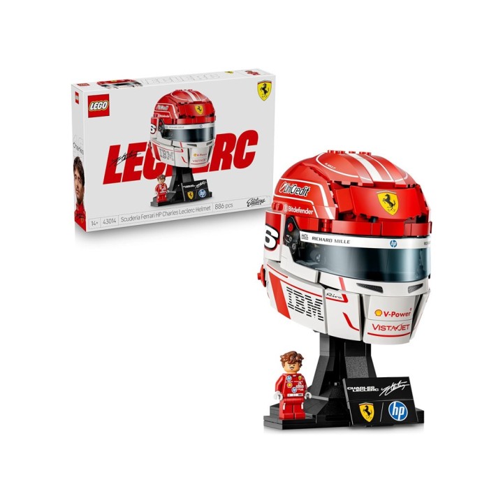 LEGGO VEHICLES CASCO CHARLES LECLERC 430