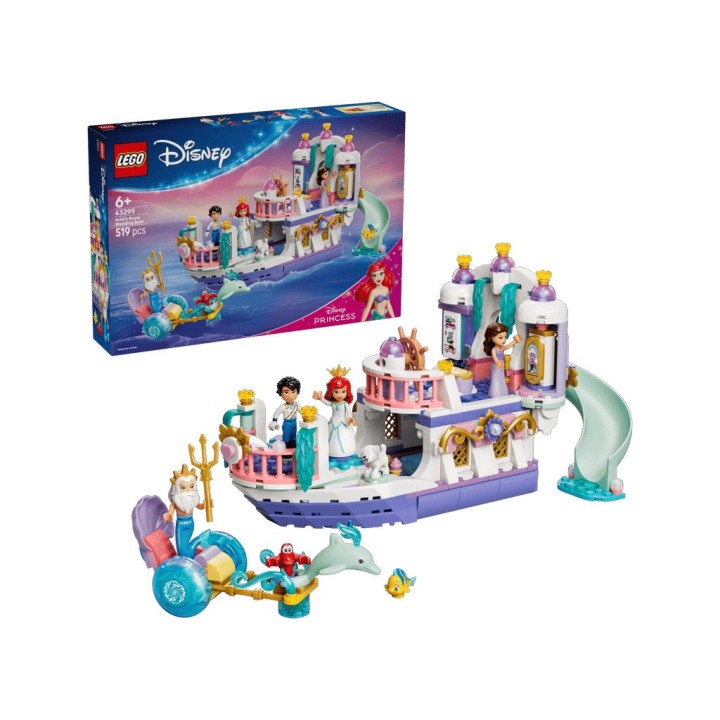 LEGO DISNEY LA BARCA NUZIALE DI ARIEL 43