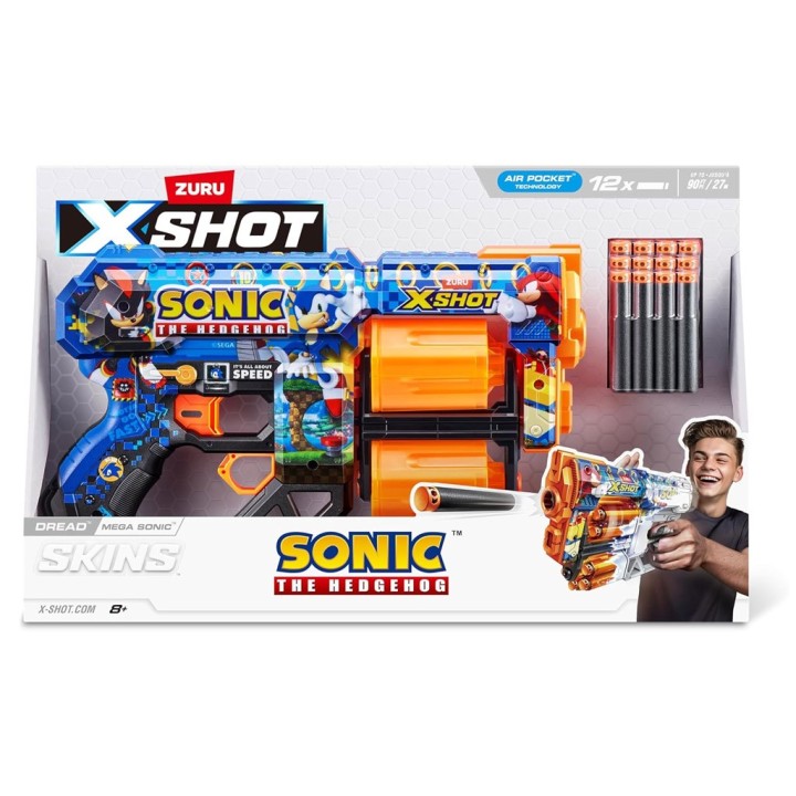 X-SHOT SKINS SONIC