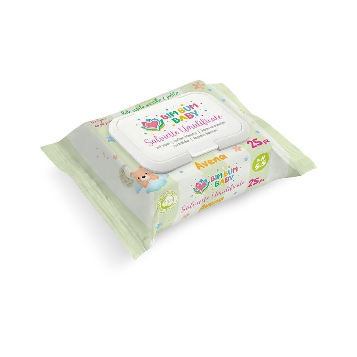 SALVIETTE BIM BUM BABY AVENA 25PZ