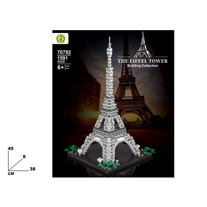COSTRUZIONI TOUR EIFFEL 1591 PZ