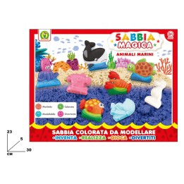 SABBIA MAGICA ANIMALI MARINI