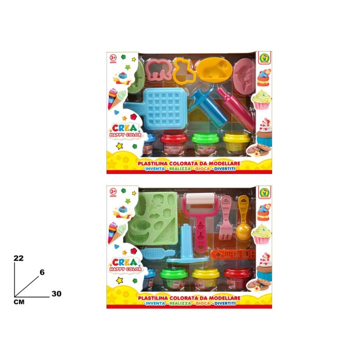 PLASTILINA CREA HAPPY COLOR