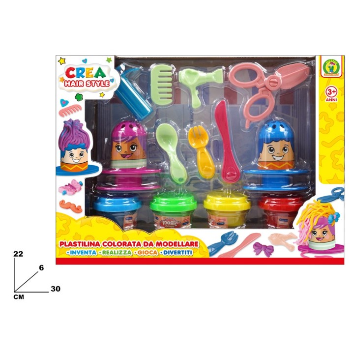PLASTILINA CREA HAIR STYLE