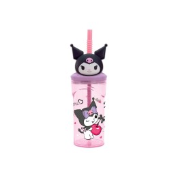 KUROMI BICCHIERE CON CANNUCCIA 3D 360ML