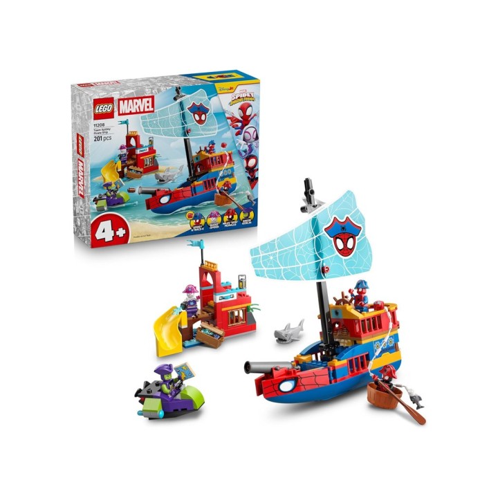 LEGO SPIDEY NAVE PIRATA 11208