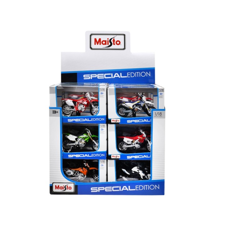 MAISTO MOTO CROSS 1:18 ASS. 34007K