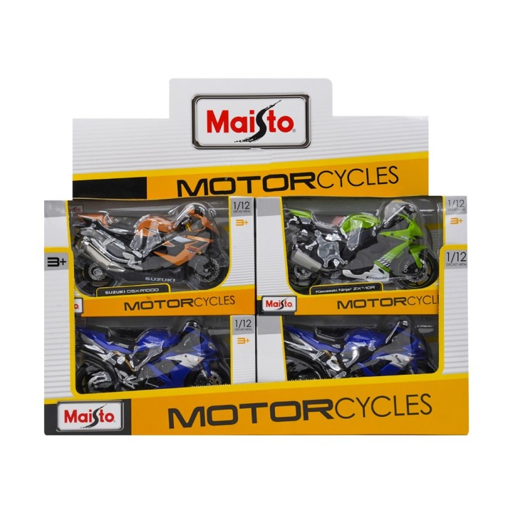 MAISTO MOTO STRADALI ASS 1:12 34101