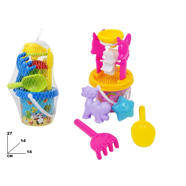 COMPLETO MARE CON ACCESSORI