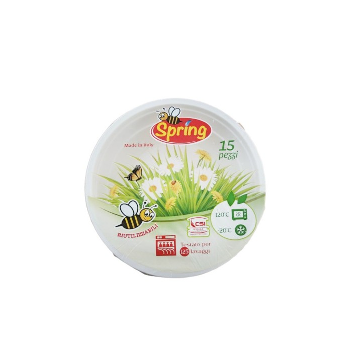 SPRING PIATTI FONDI 15PZ