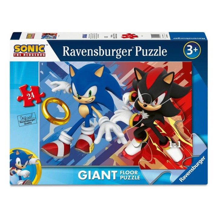 PUZZLE 24 GIANT PAVIMENTO SONIC 042150