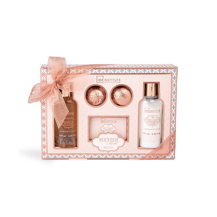 IDC INSTITUTE SCENTED BATH BRONZE 5 PCS