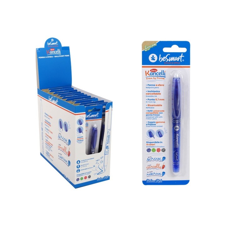 PENNA KANCELLI' BLU BLISTER BE SMART