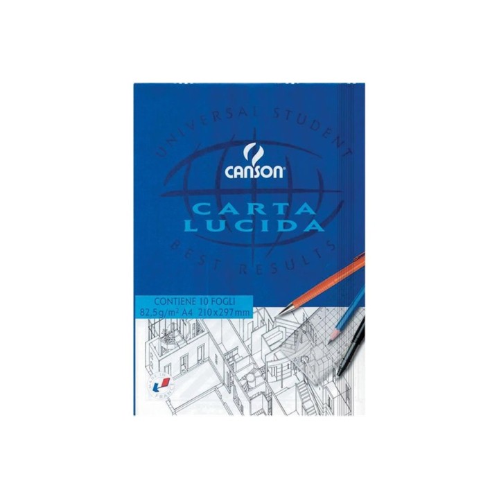 BLOCCO 10FF CARTA LUCIDA A4